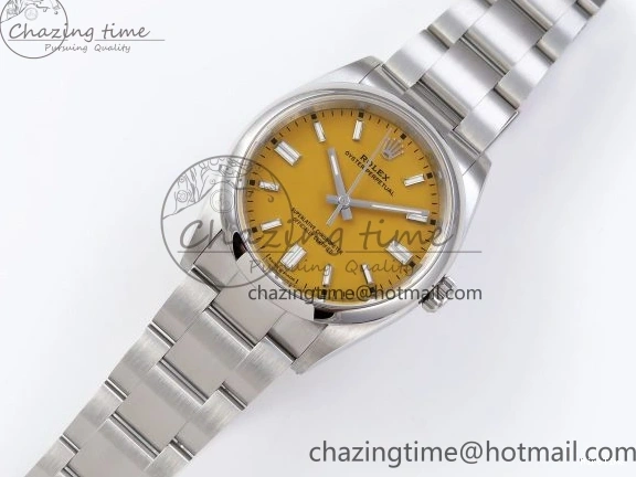 MiroTime 0223 Popular OYSTER PERPETUAL 126000 36MM VSF 1:1 BEST EDITION 904L STEEL YELLOW DIAL VS 1774